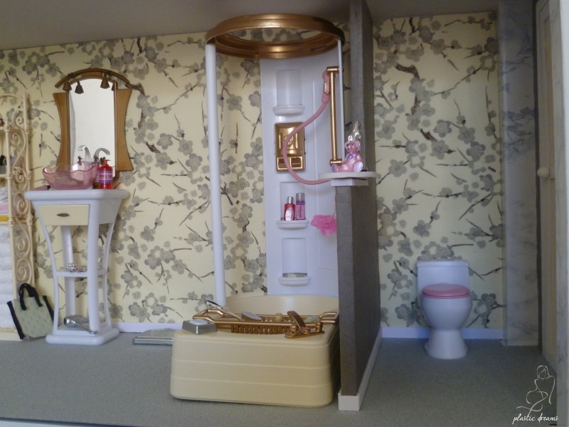 salle de bain barbie