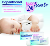 Buono sconto Bepanthenol Pasta Lenitiva Protettiva Logo Buono sconto Bepanthenol Pasta Lenitiva Protettiva