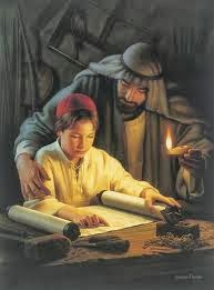 Boy Jesus Reading The Scriptures