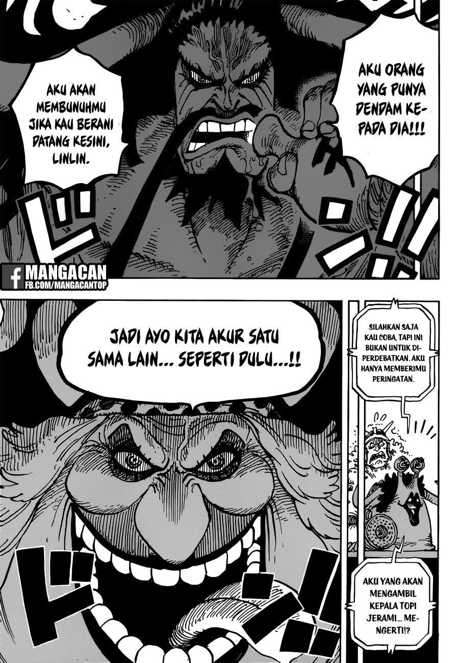 Manga One Piece Chapter 907 Tahta yang Kosong