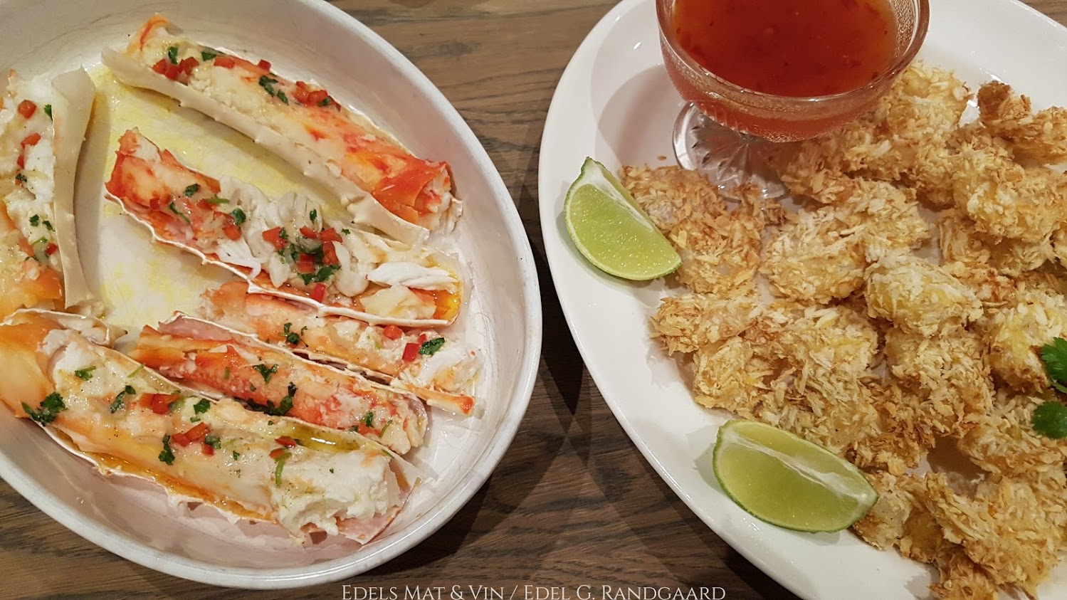 Edels Mat : Friterte store reker med panko i AirFryer