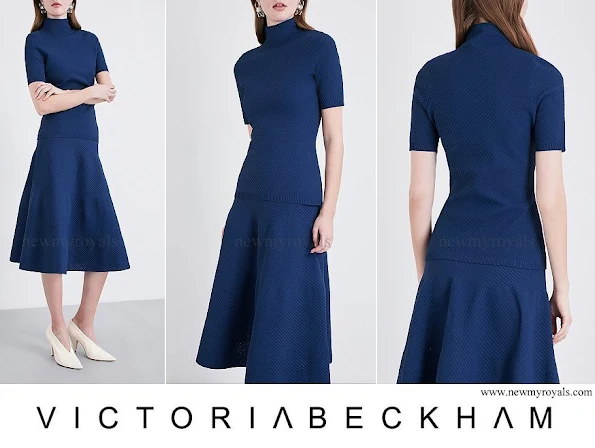 Countess Sophie wore Victoria Beckham top and skirt