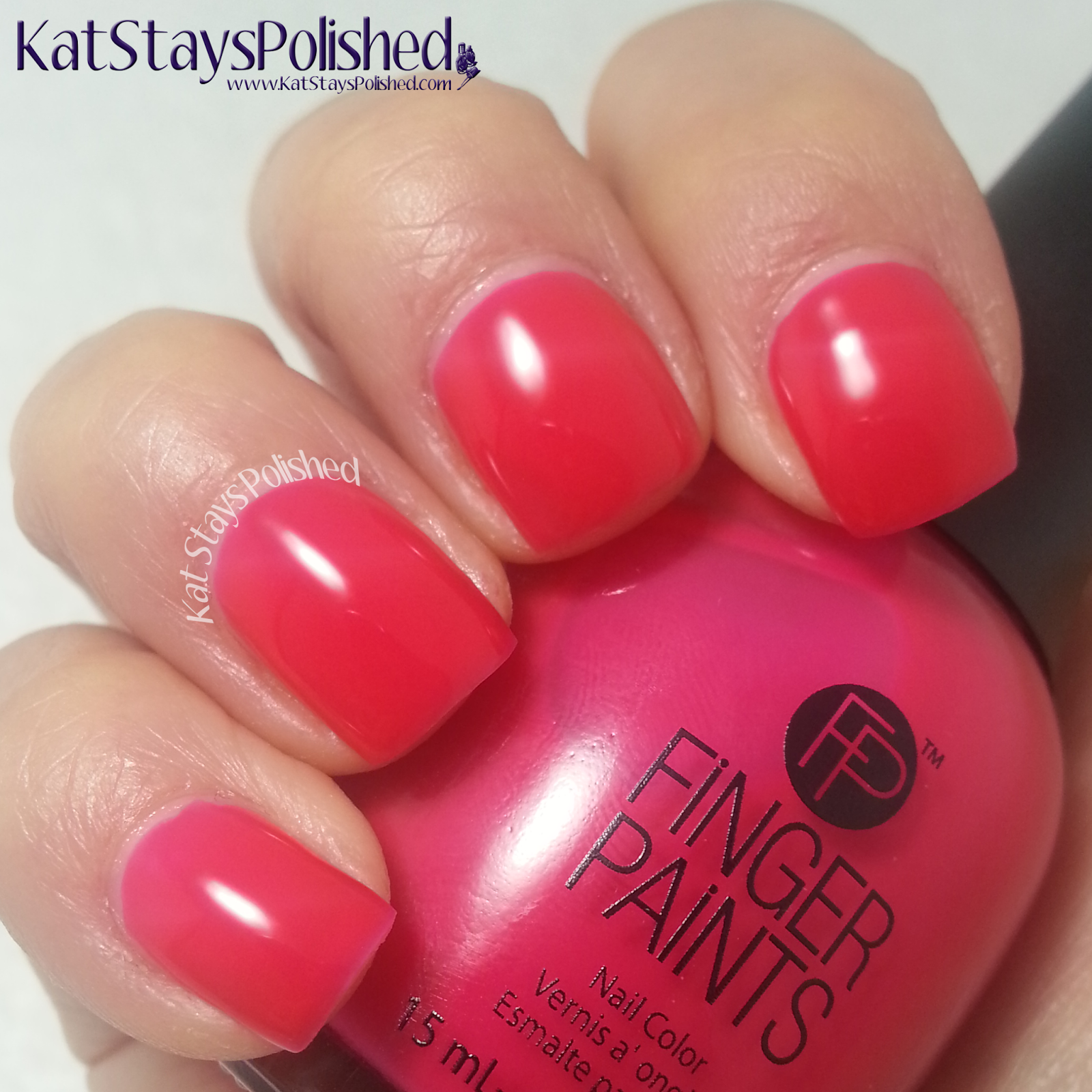 FingerPaints Pop Movement - Art Deco Pink | Kat Stays Polished