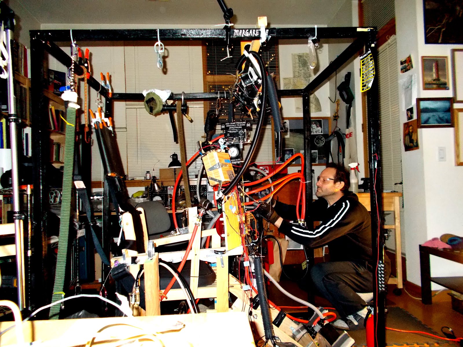 Immanyarok Breathing Gas Manifold Work