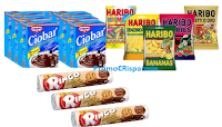 Ringo, Haribo, Ciobar: decine di confezioni e buste scontate anche fino al 59%! Logo Ringo, Haribo, Ciobar: decine di confezioni e buste scontate anche fino al 59%!