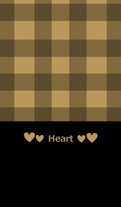 Simple heart and check pattern 9 from J