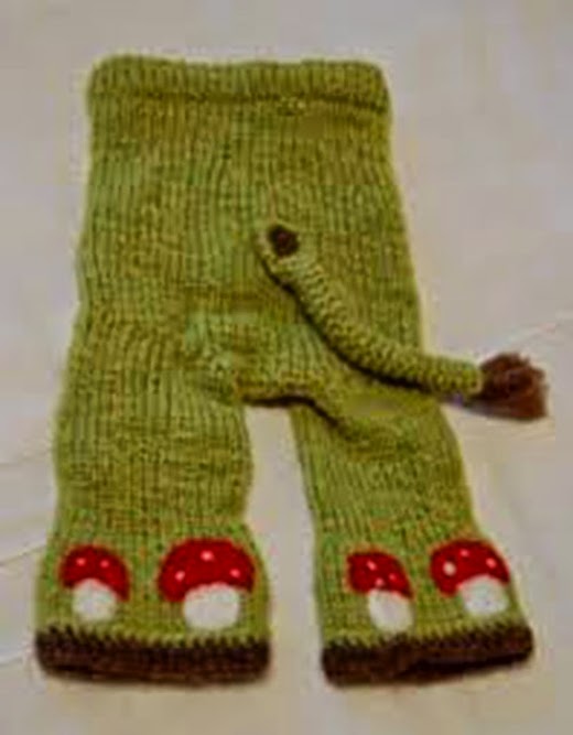 ÖRGÜDE Örgü Bebek Pantolonu Modelleri