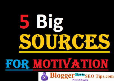 Motivational sources, blogger motivation