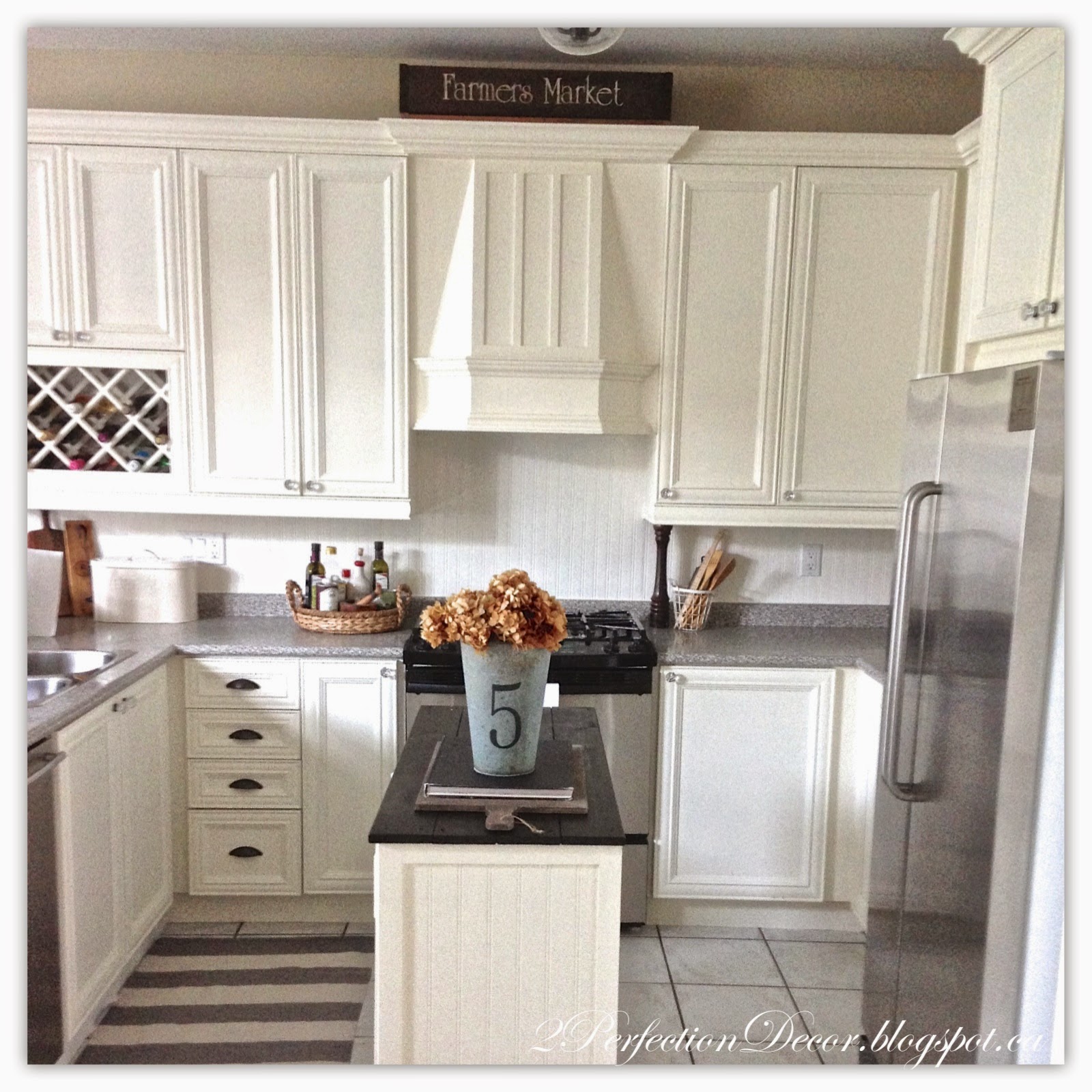 2Perfection Decor: Painted French Country Kitchen Reveal