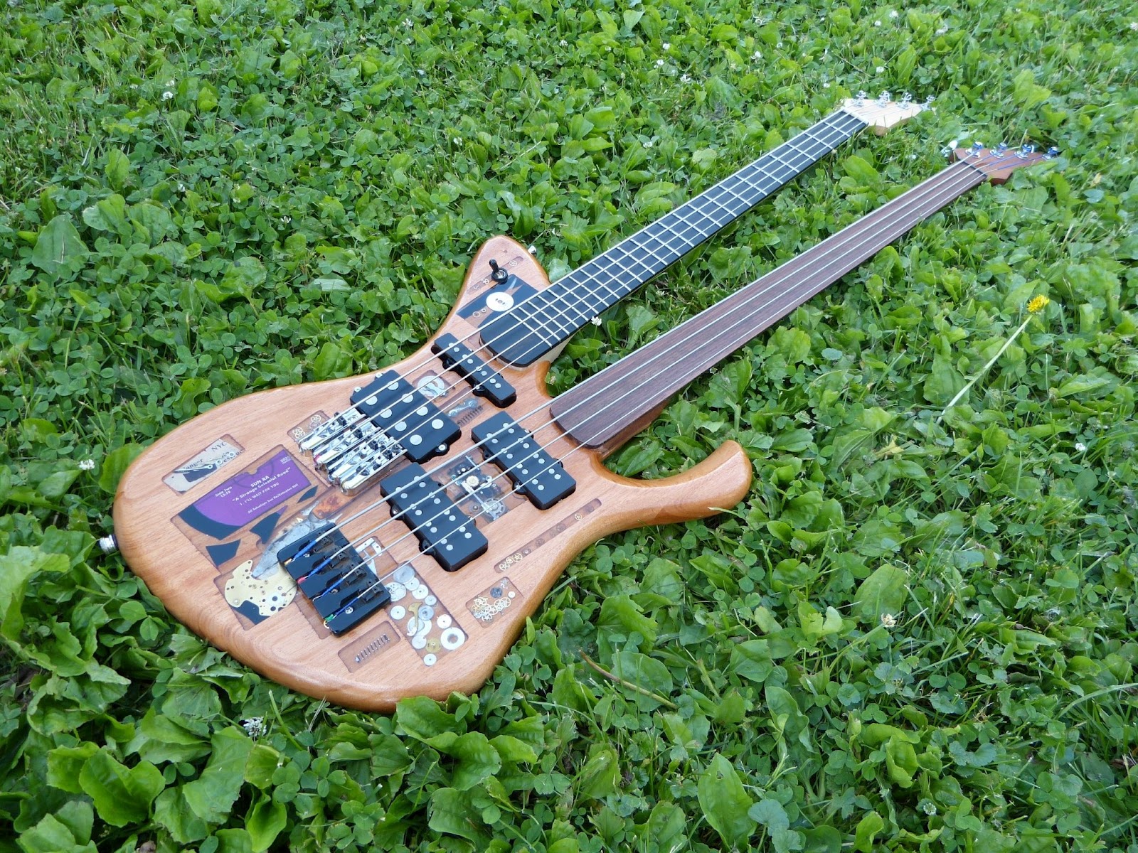 Guitars Glider Double Neck Bass