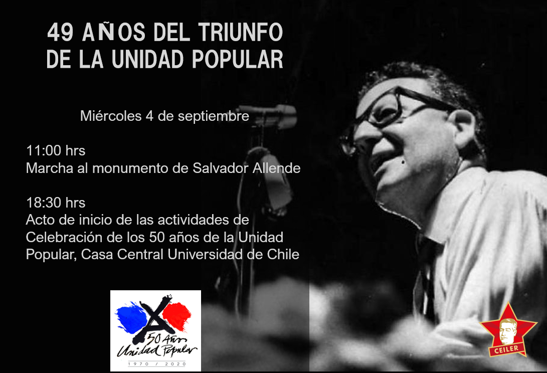 49 AÑOS DEL TRIUNFO DE LA UNIDAD POPULAR