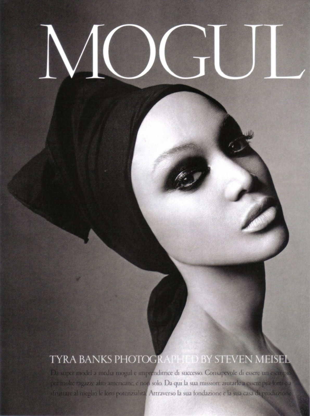 Tyra Banks (Vogue, Italy July 2008) HQ - Models Inspiration