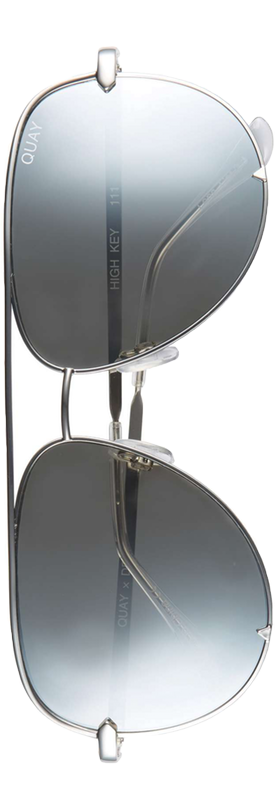 Quay Australia x Desi Perkins 'High Key' 62mm Aviator Sunglasses