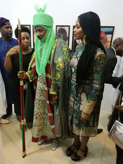 Ugoma Adegoke, the Emir of Kano Muhammad Sanusi II, Tokini Peterside Ugoma Adegoke, the Emir of Kano Muhammad Sanusi II, Tokini Peterside