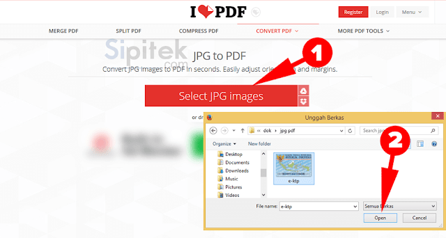 Cara Mengubah JPG ke PDF Cara Mengubah JPG ke PDF