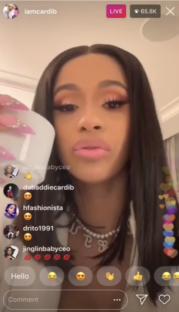 Rhymes With Snitch | Celebrity and Entertainment News | : Cardi B ...