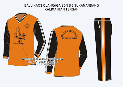 Baju Olahraga siswa SD Seruyan KALIMANTAN TENGAH