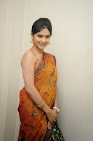 Madhumitha Latest Photo Shoot in saree TollywoodBlog.com