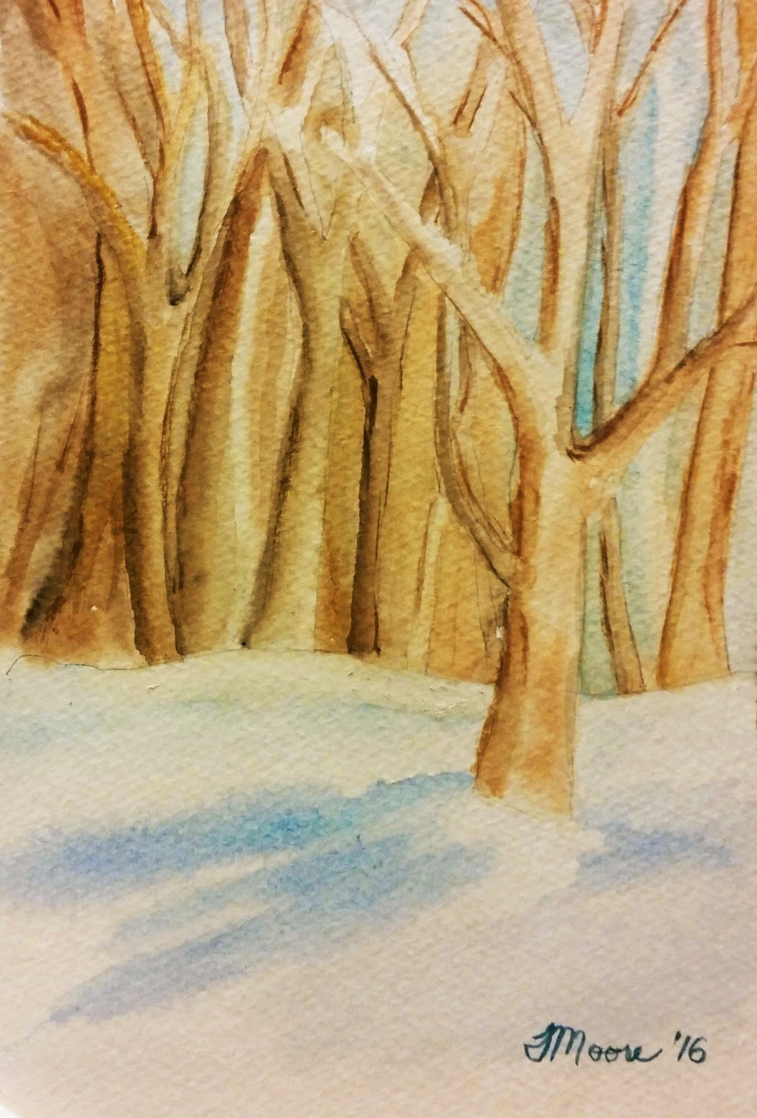 Painting Nature in Watercolor Painting WetonWet