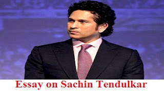 Essay on Sachin Tendulkar