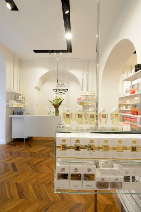 Boutique Creed Milano interno