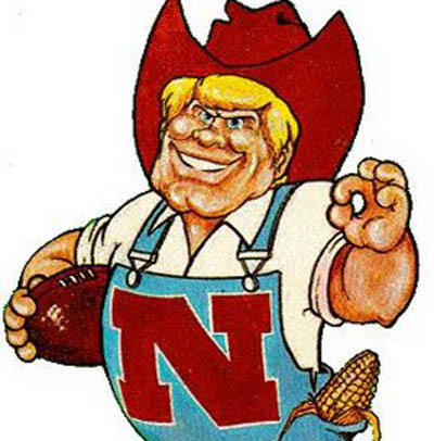 herbie mascot husker adidas hat