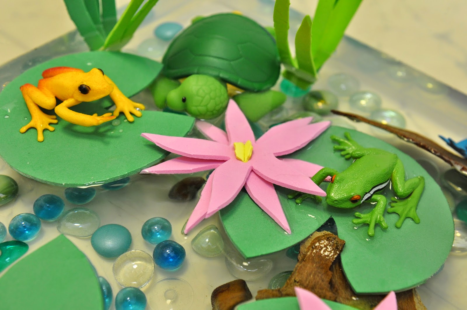 Creative Projects for Kids Frog Pond Sensory Bin