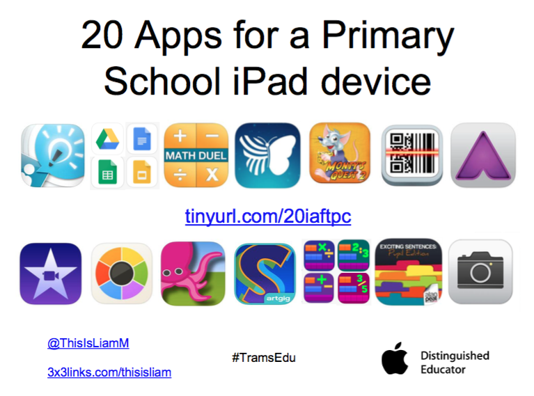 presentation primary school app