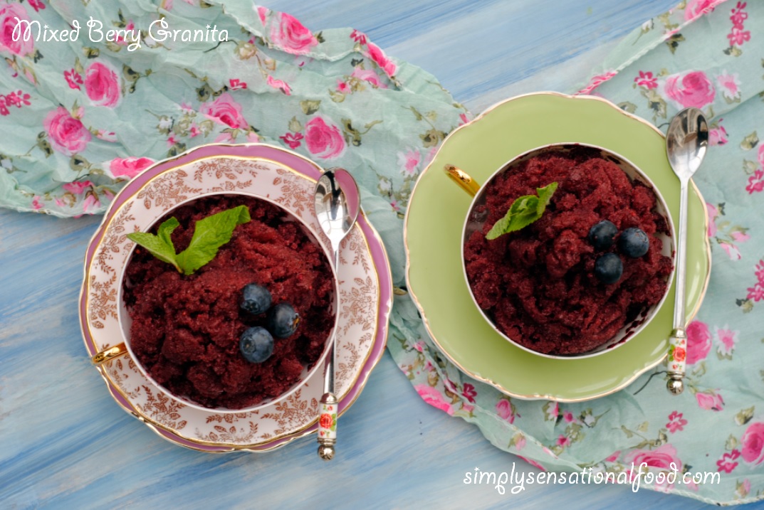 Mixed Berry Granita | simply.food
