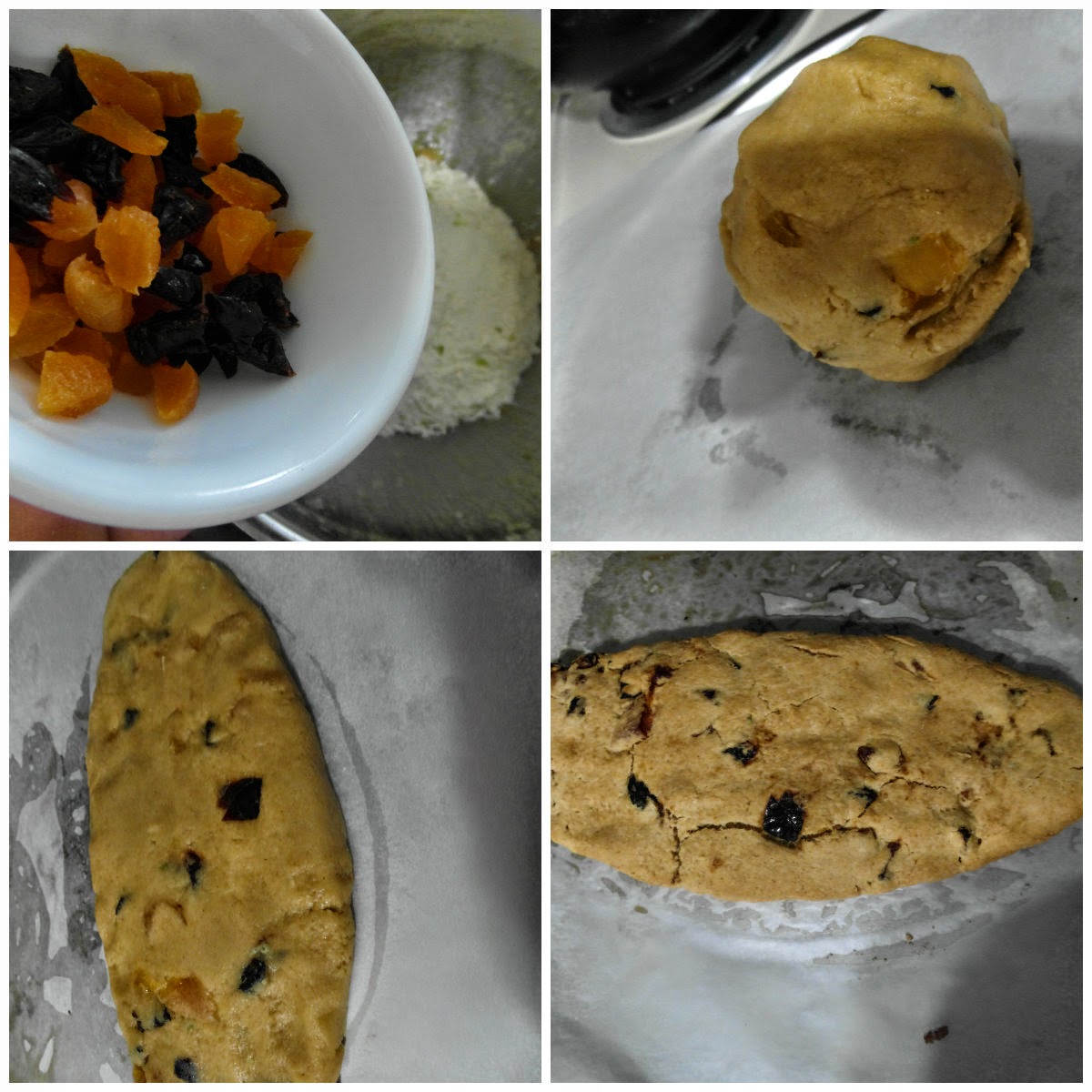 Healthy sugar free Biscotti made up of Oats ,apricots and plums