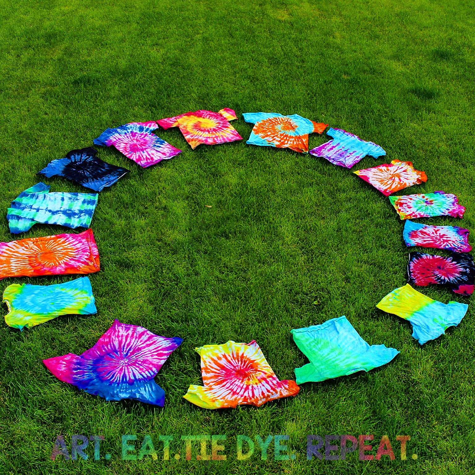 Art. Eat. Tie Dye. Repeat. Tie Dye Until I Die Classroom Edition