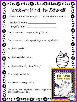 Free Back-to-School Parent Survey