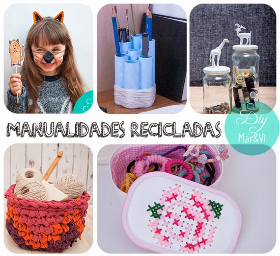 manualidades con materiales reciclados