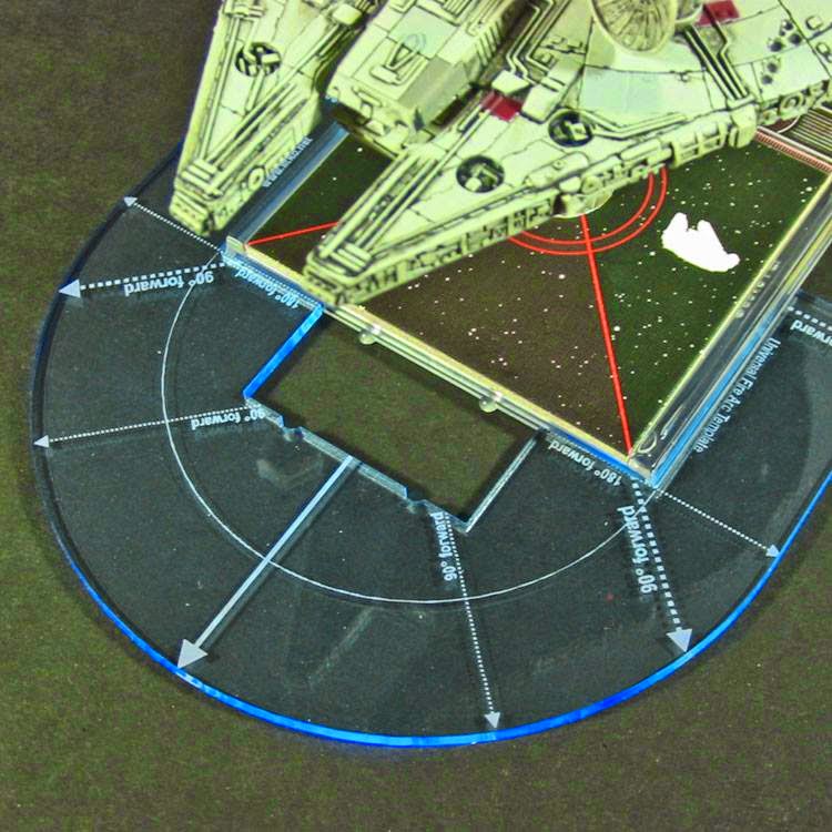 Tabletop Fix Litko Game Accessories XWing Templates