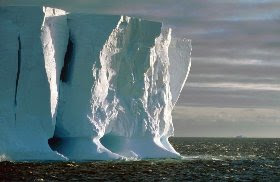 El calentamiento global amenaza la plataforma helada de la Antártida.