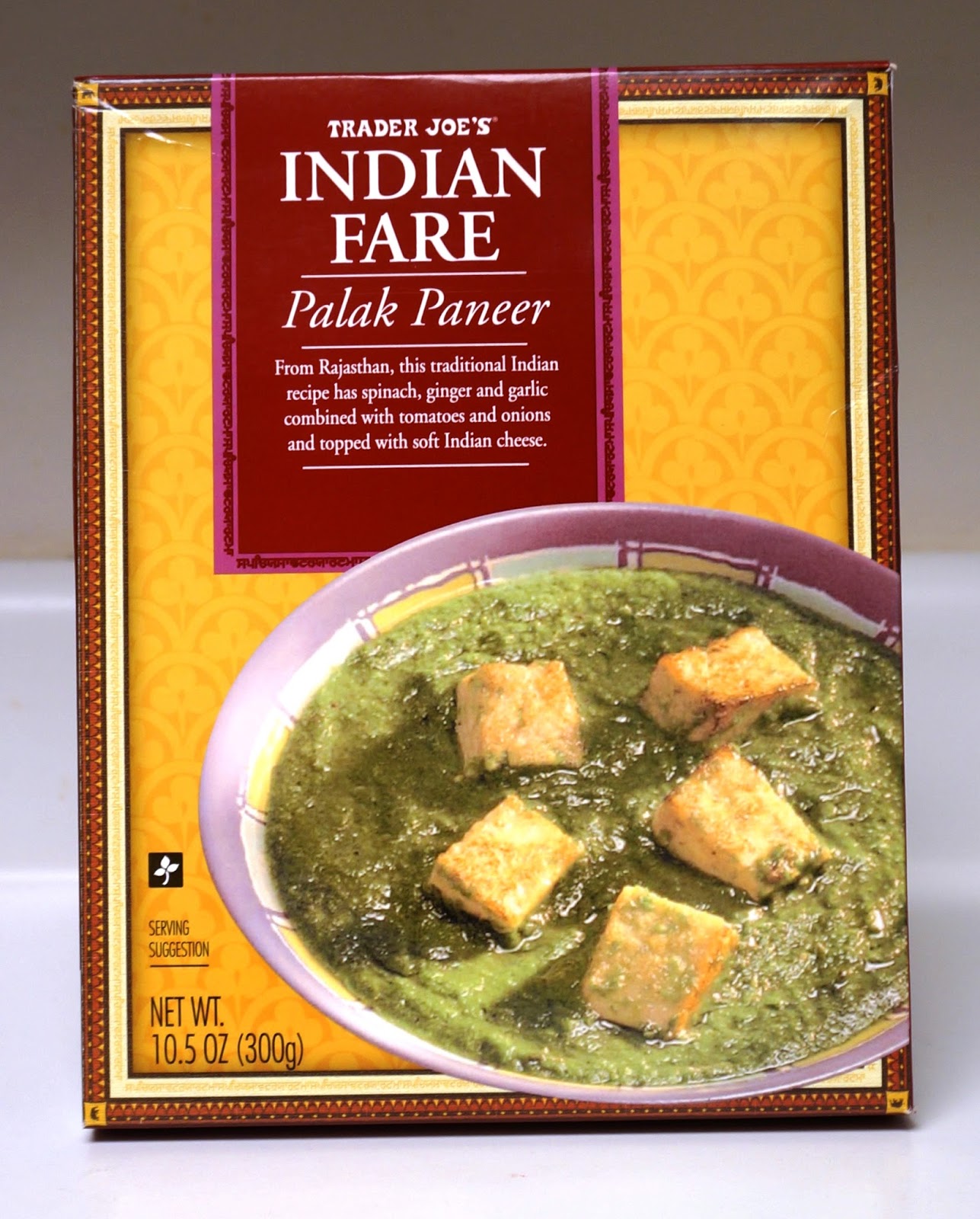 Exploring Trader Joe's Trader Joe's Indian FarePalak Paneer