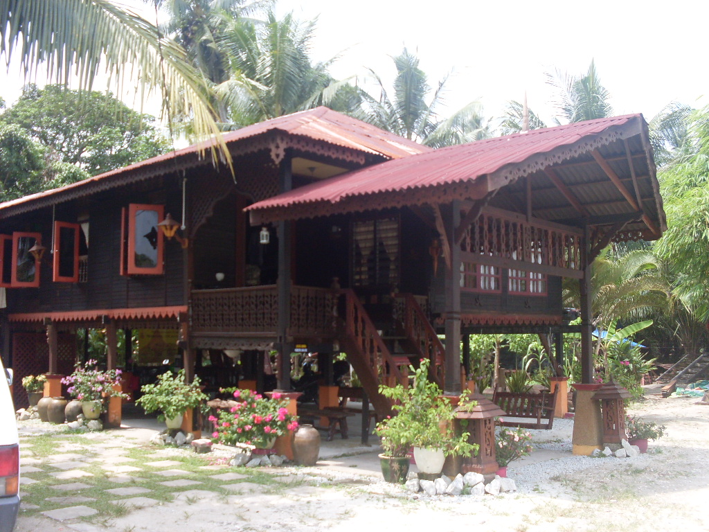  Gambar  Desain Rumah  Kampung  Kayu  Info Lowongan Kerja ID