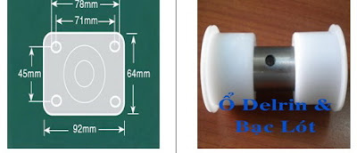 Bánh xe đẩy, bánh xe đẩy cang inox