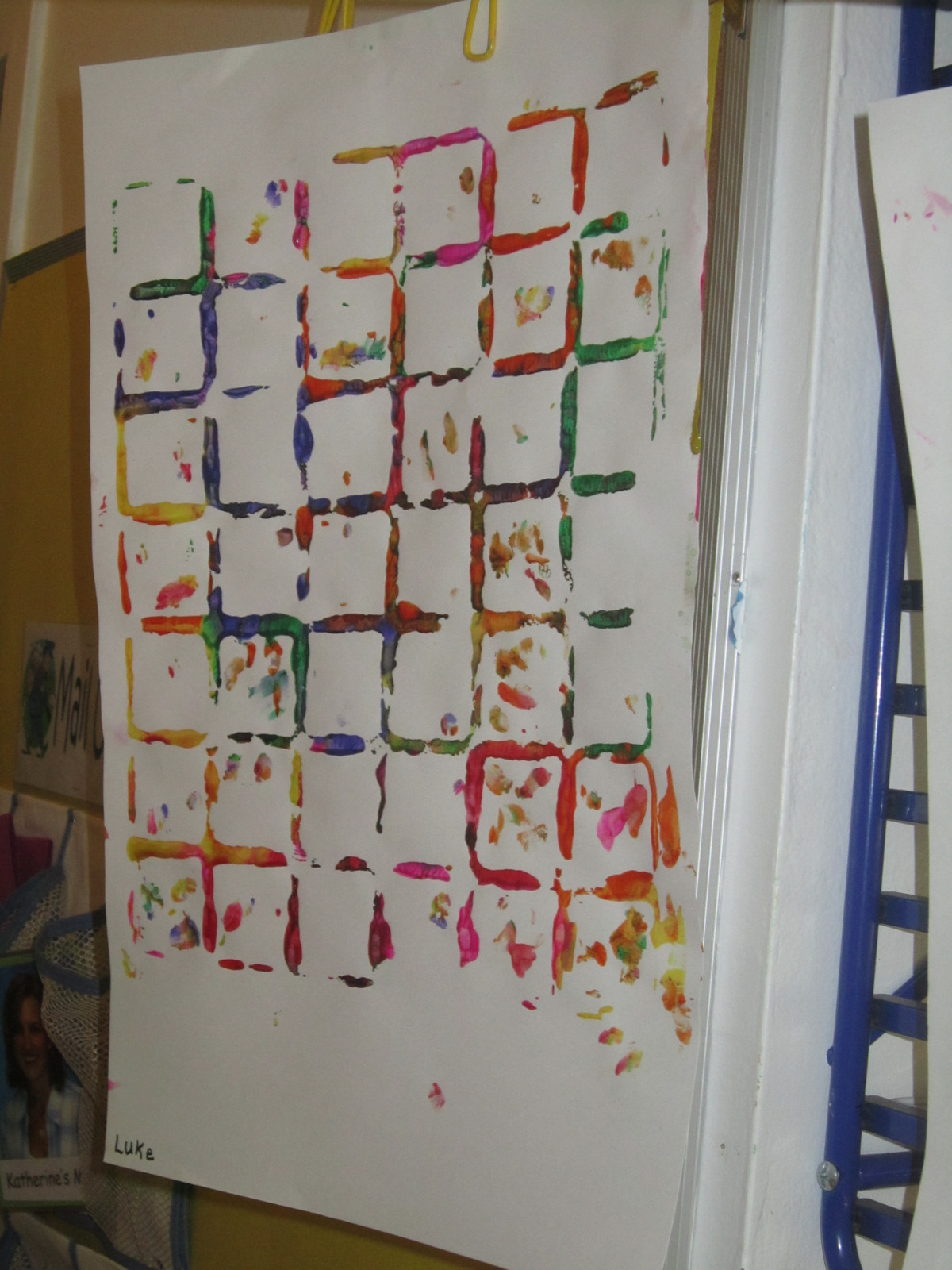 Playfully Learning Recycled Square Painting