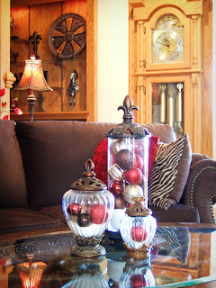Jacobs Family Blog: Rustic Red and Brown Christmas Tree
