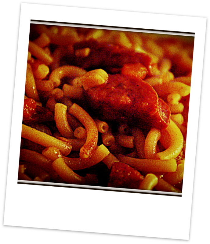 Home Food Madrid SPANISH NOODLES WITH CHORIZO