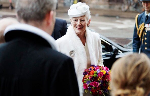 Danish Queen Margrethe attended church service on the occasion of the 100th anniversary of Southern Jutland's reunion with Denmark