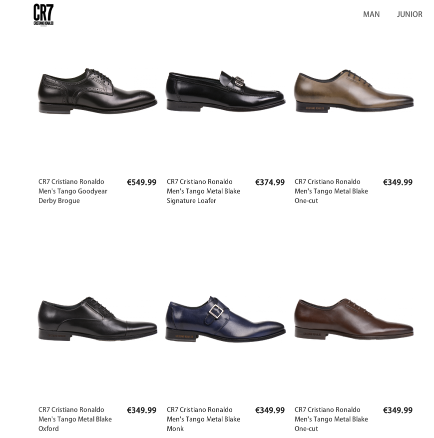 cristiano ronaldo footwear