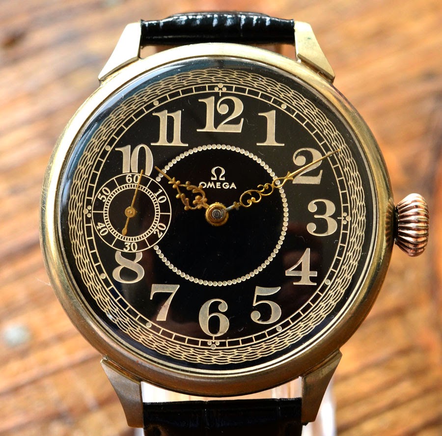 アンティーク OMEGA(オメガ) ビッグフェイス手巻 アールヌーボー 機械式手巻き腕時計アンティーク時計 | RIP CORD