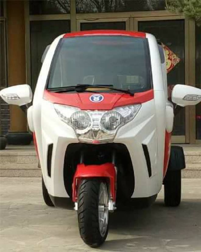 FOTO: Begini Penampakan Motor Roda Tiga Idaman Ibu-Ibu, Ciamik