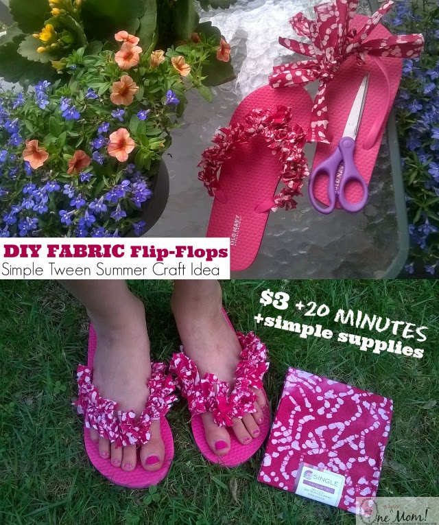 ribbon flip flops
