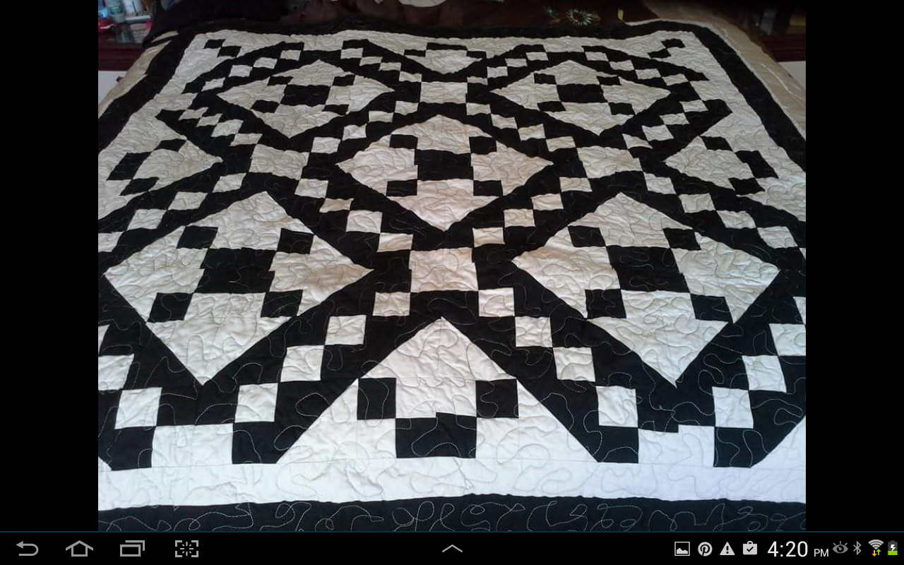 wendy`s crafting times Jacobs ladder quilt
