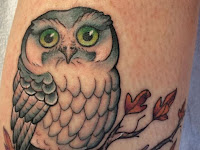 Owl Tattoo Mom And Baby