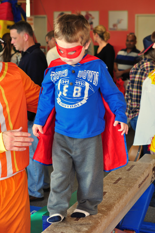 A & B Plus Three Little Gym Halloween Party & Preschool Parade