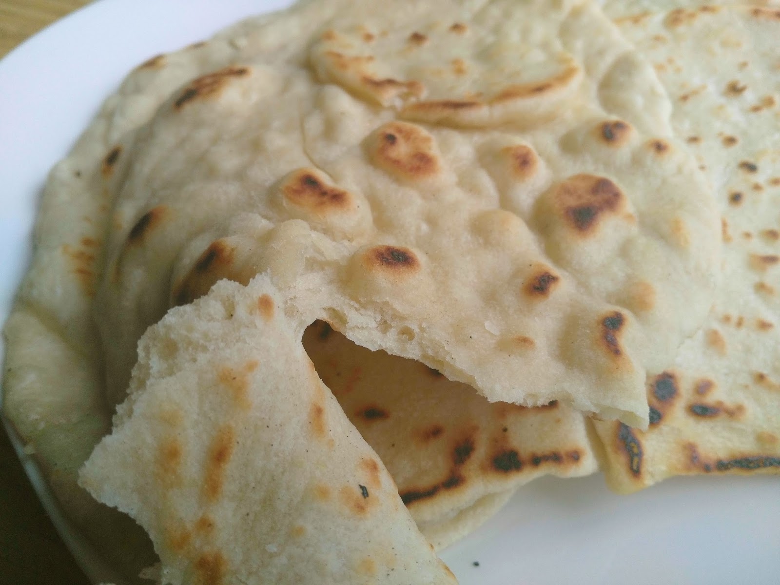 NAAN ( Making naan in induction stove with step by step tutorial)